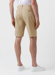 Men's Stretch Cotton Twill Chino Shorts