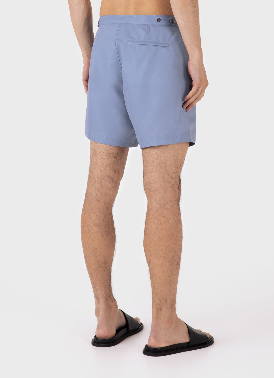 Men's Tailored Swim Shorts in Vintage Blue