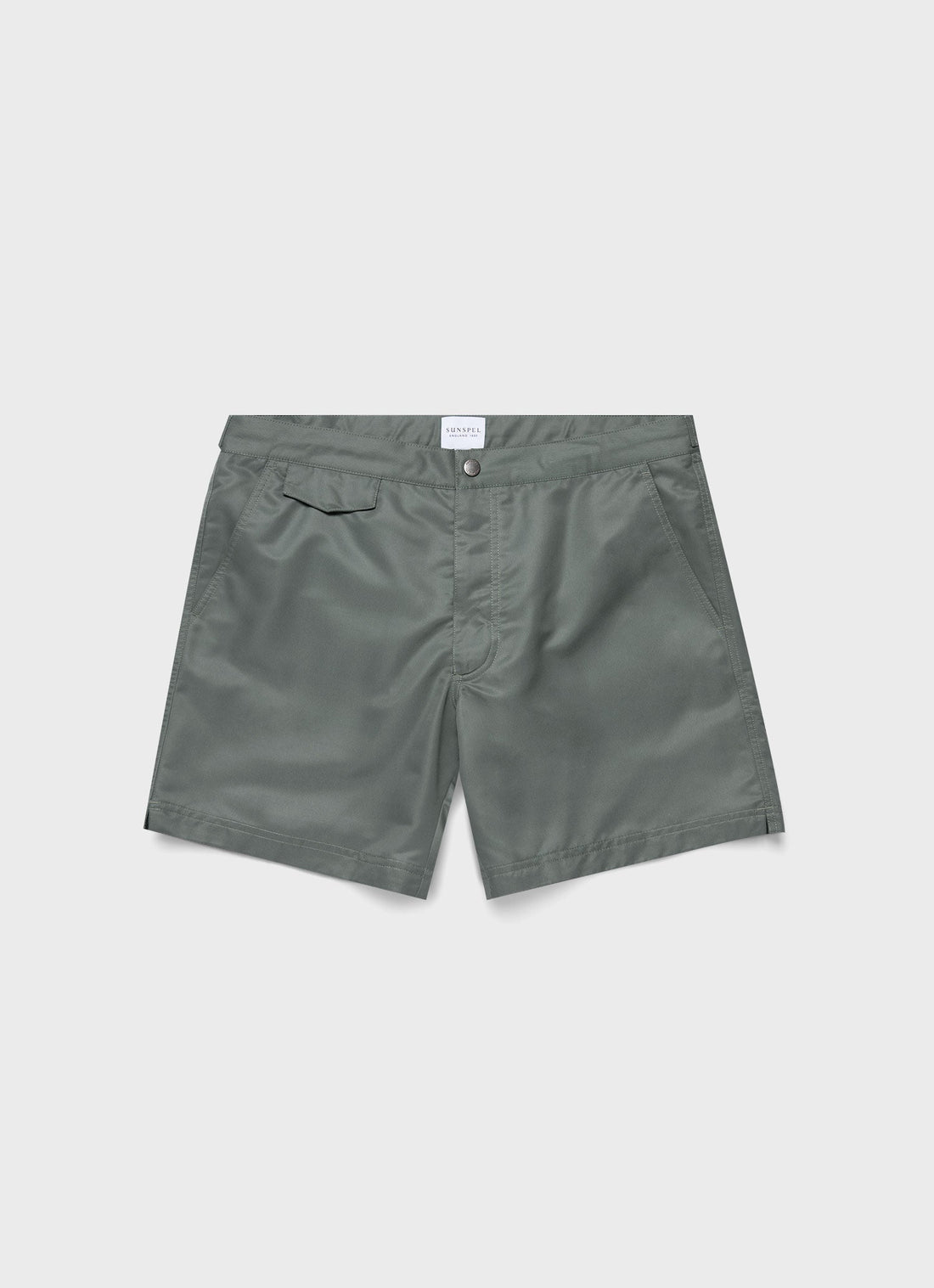 Men's Tailored Swim Shorts in Dusk Green