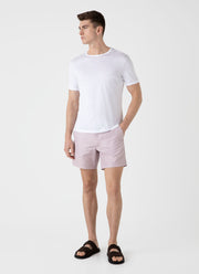 Men's Tailored Swim Short in Pale Pink