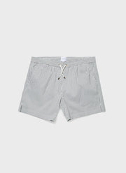 Men's Drawstring Swim Shorts in Dusk Green/White