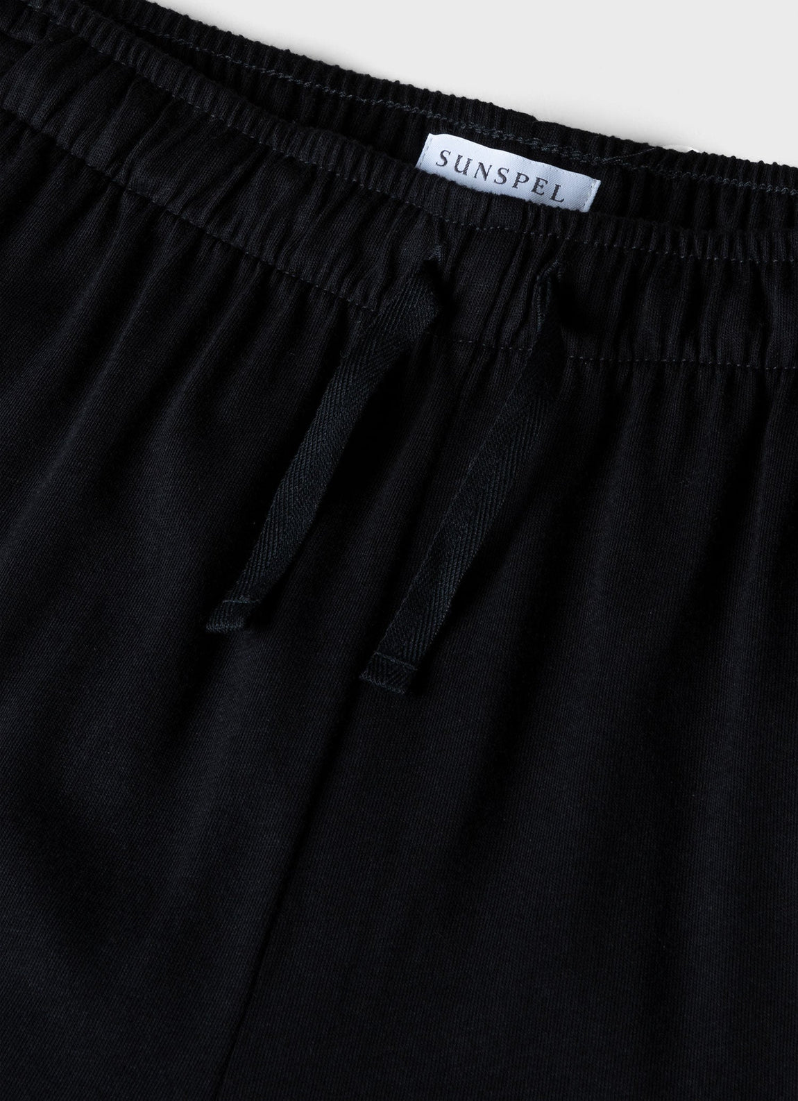 Men's Cotton Modal Lounge Shorts in Black