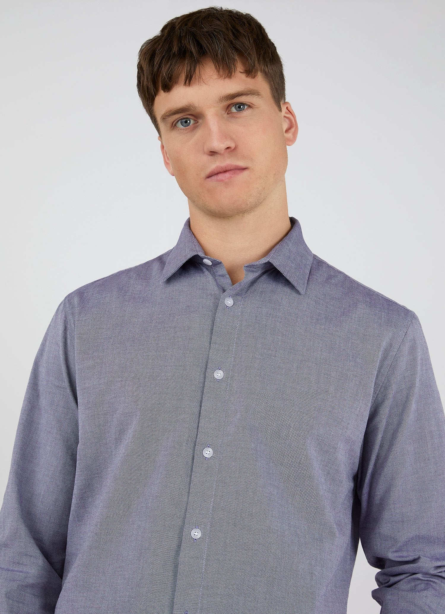 Men's Oxford Shirt in Light Blue