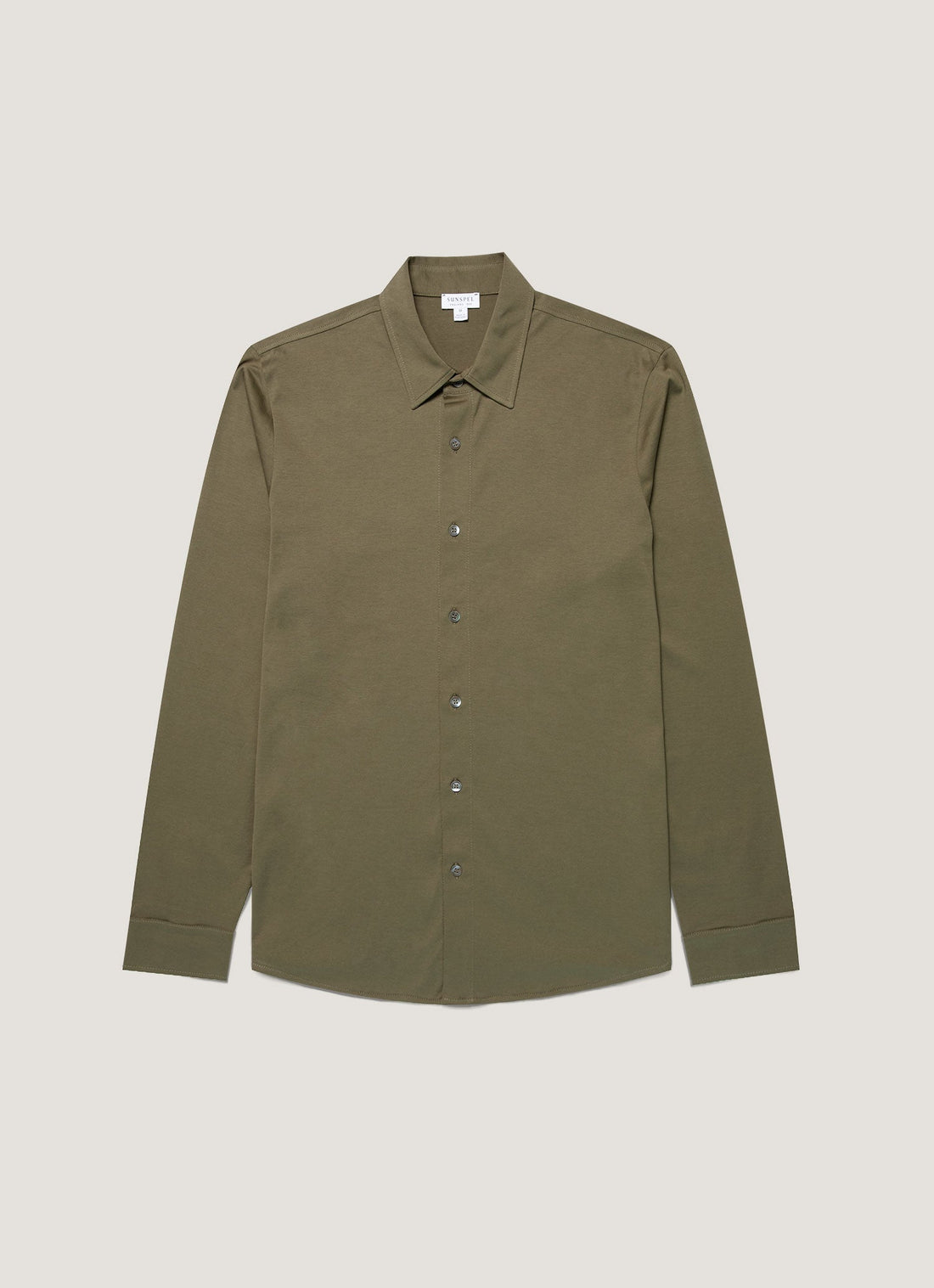 Men's Classic Jersey Shirt in Khaki