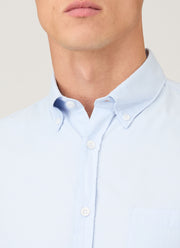 Men's Button Down Oxford Shirt in Light Blue