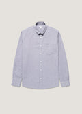 Men's Button Down Oxford Shirt in Dark Blue