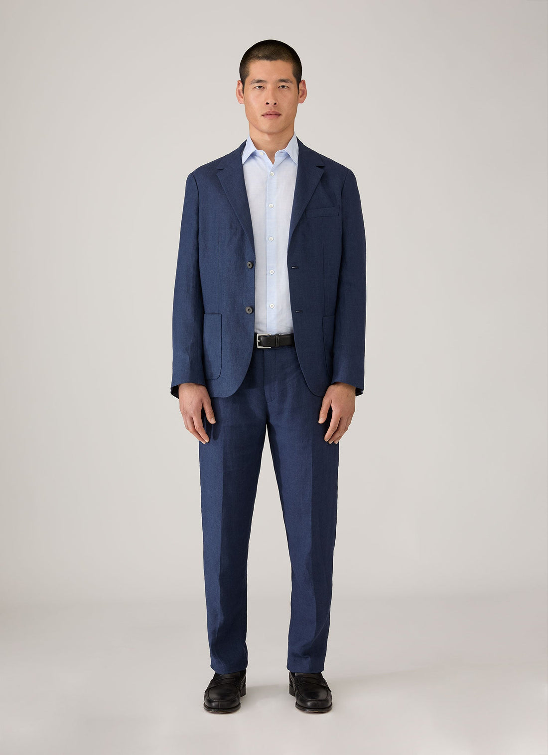Sea Island Cotton Linen Shirt
