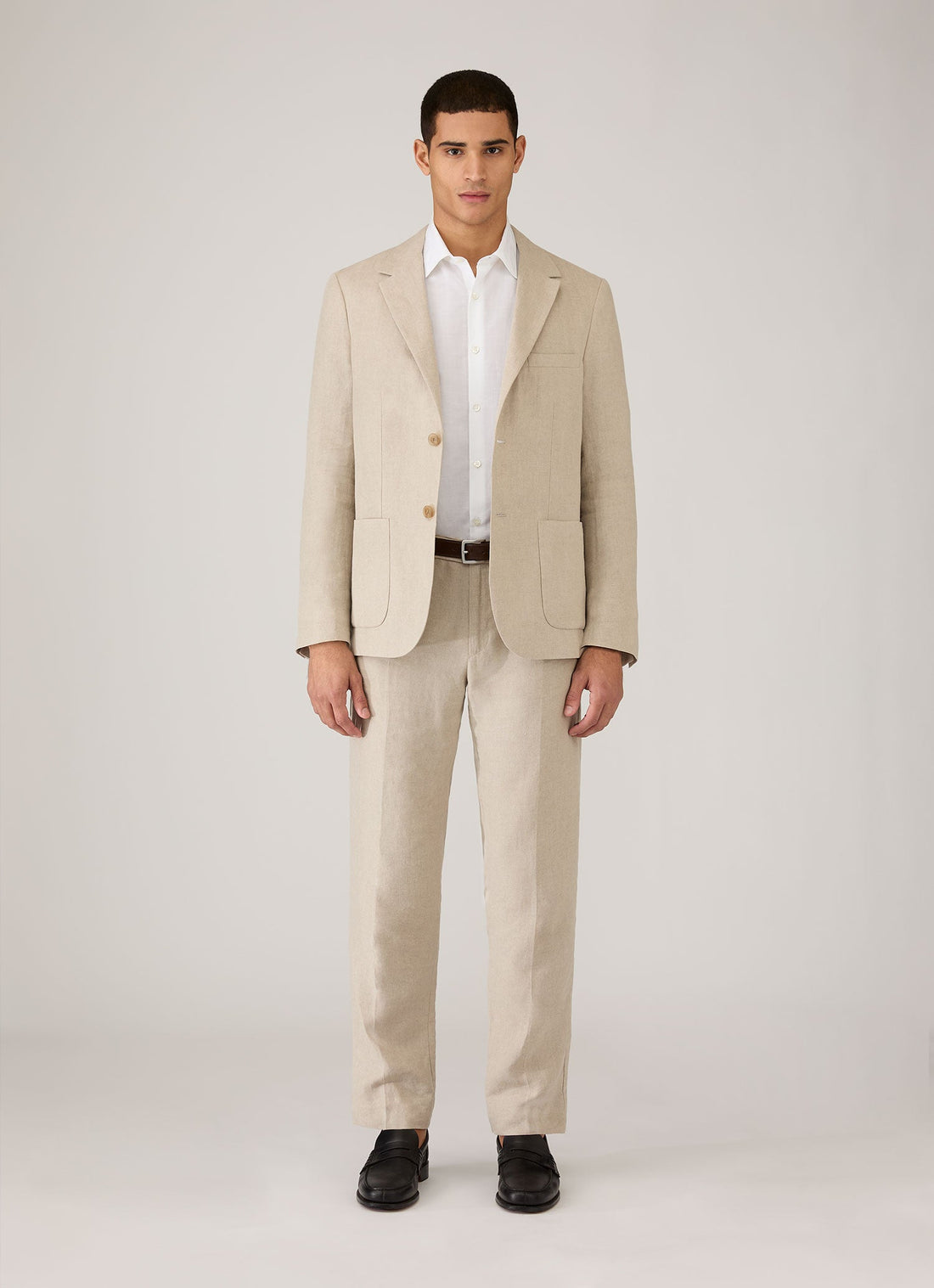 Sea Island Cotton Linen Shirt