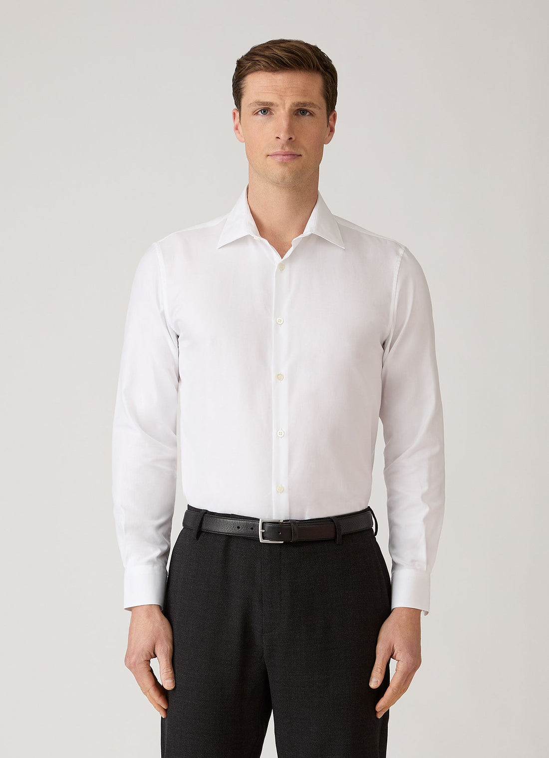 Men's Smart Oxford Shirt in White