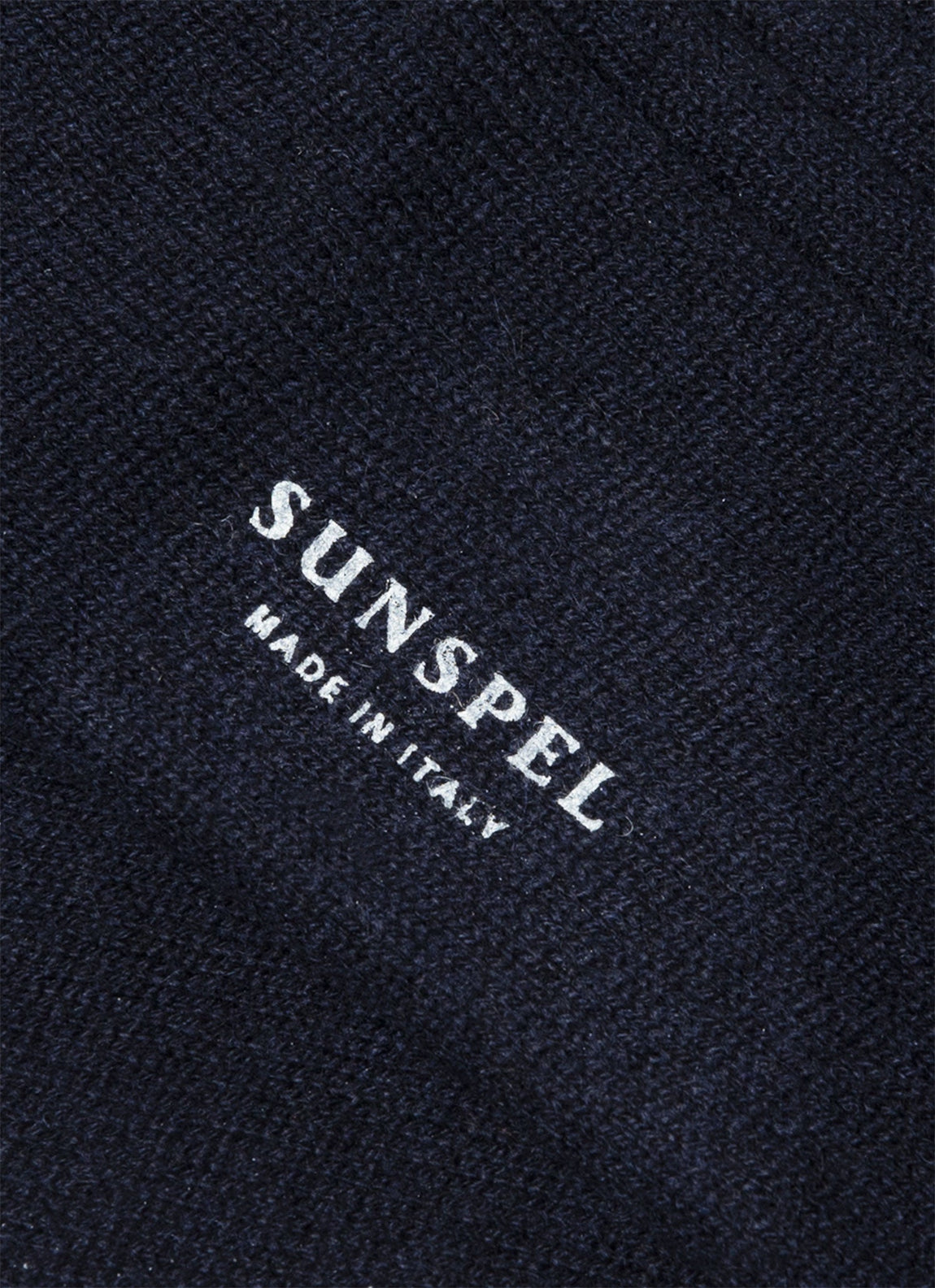 Men's Cashmere Ribbed Socks in Navy