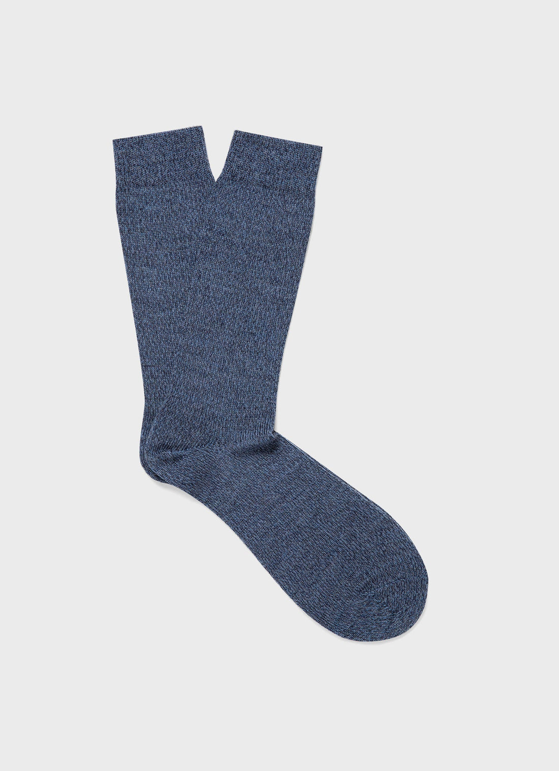 Men's Merino Wool Socks in Slate Blue