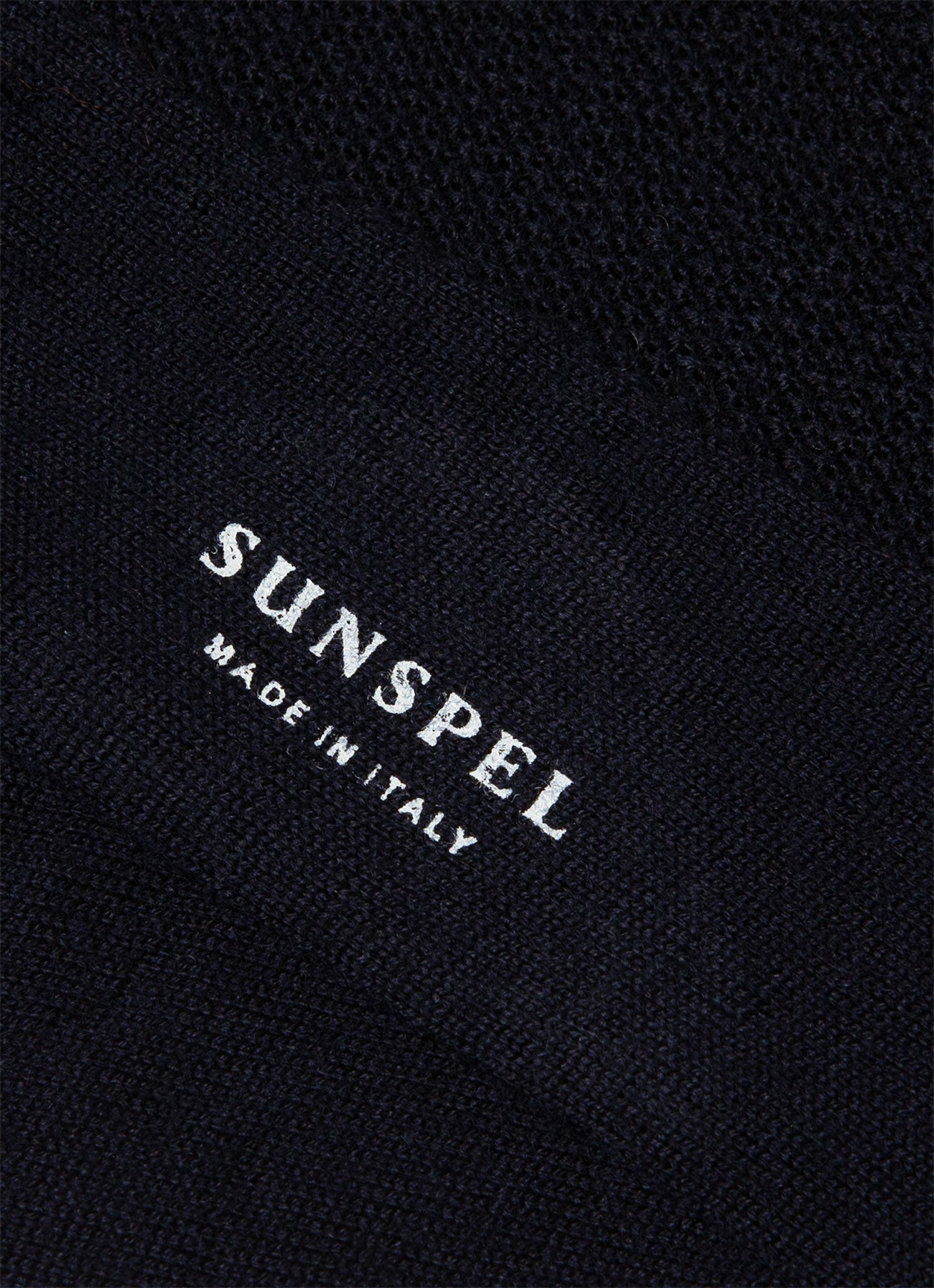 Men's Merino Wool Waffle Socks in Navy