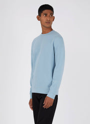 Men's Loopback Sweatshirt in Blue Mist