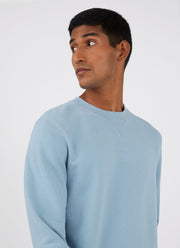 Men's Loopback Sweatshirt in Blue Mist