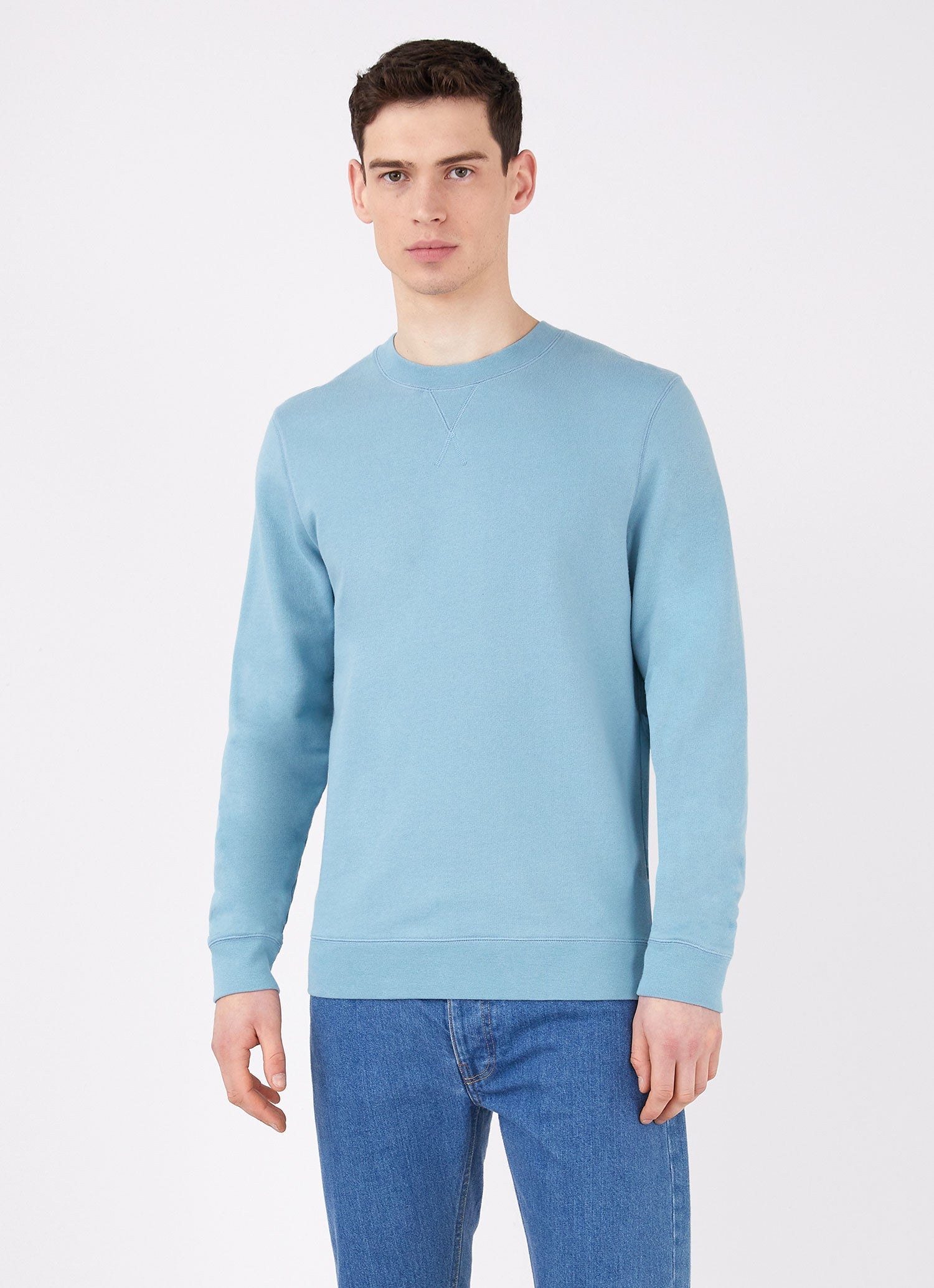 Men's Loopback Sweatshirt in Storm Blue