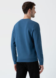 Men's Loopback Sweatshirt in Steel Blue