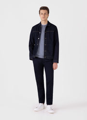 Men's Loopback Sweatshirt in Vintage Blue