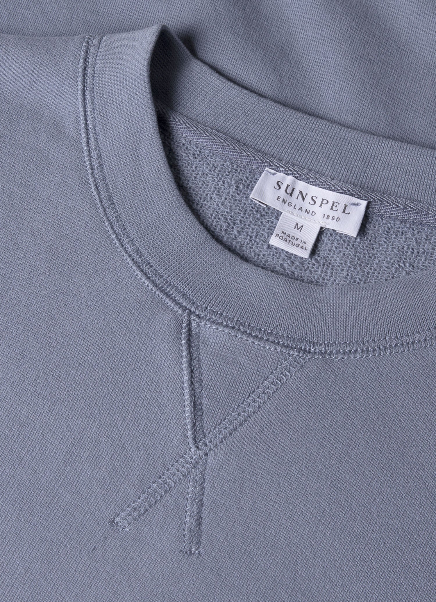 Men's Loopback Sweatshirt in Vintage Blue