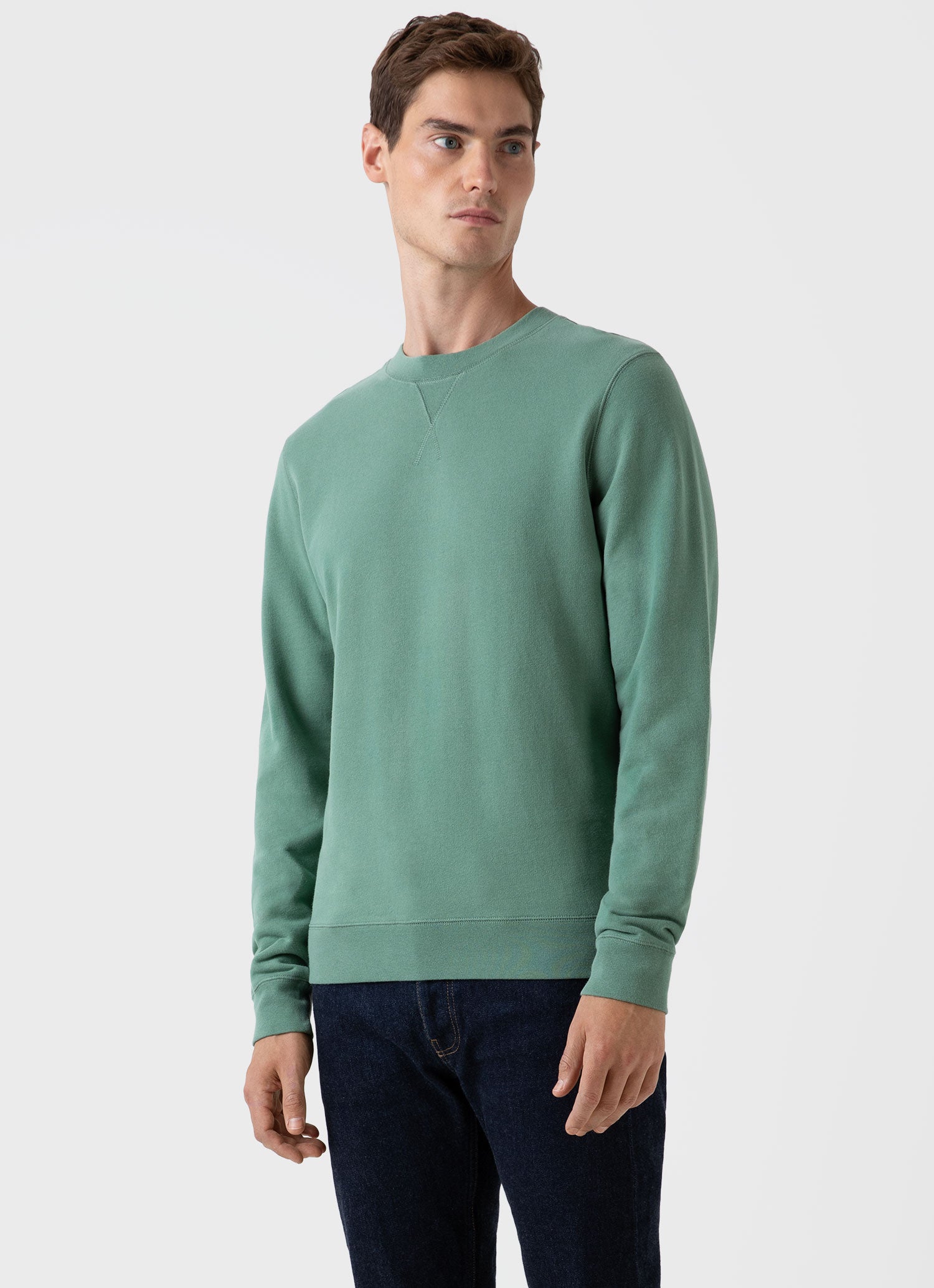 Men's Loopback Sweatshirt in Thyme