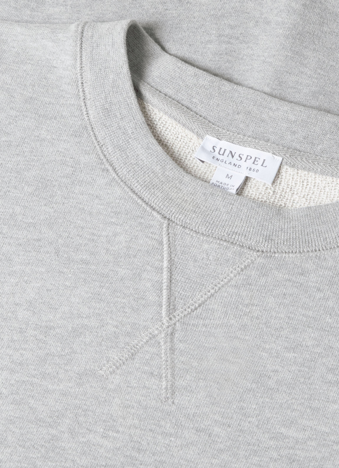 Men's Loopback Sweatshirt in Grey Melange