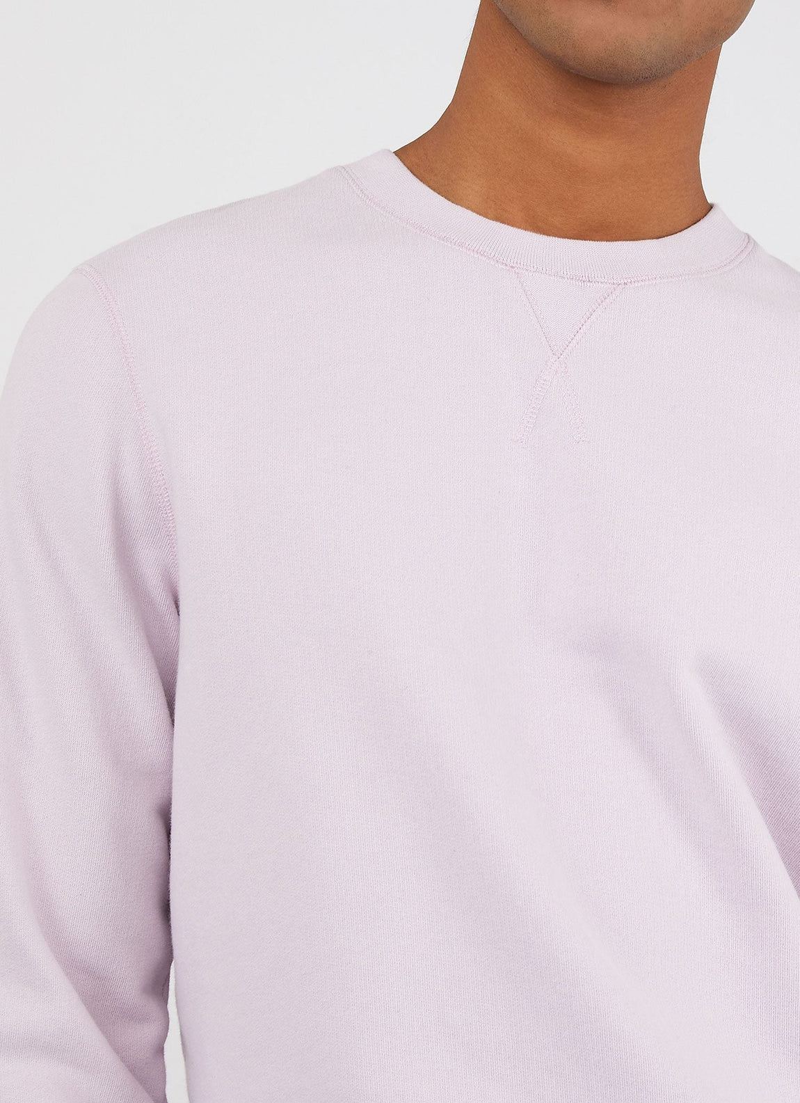 Men's Loopback Sweatshirt in Lilac