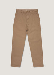 Men's Regular Fit Chino in Dark Stone