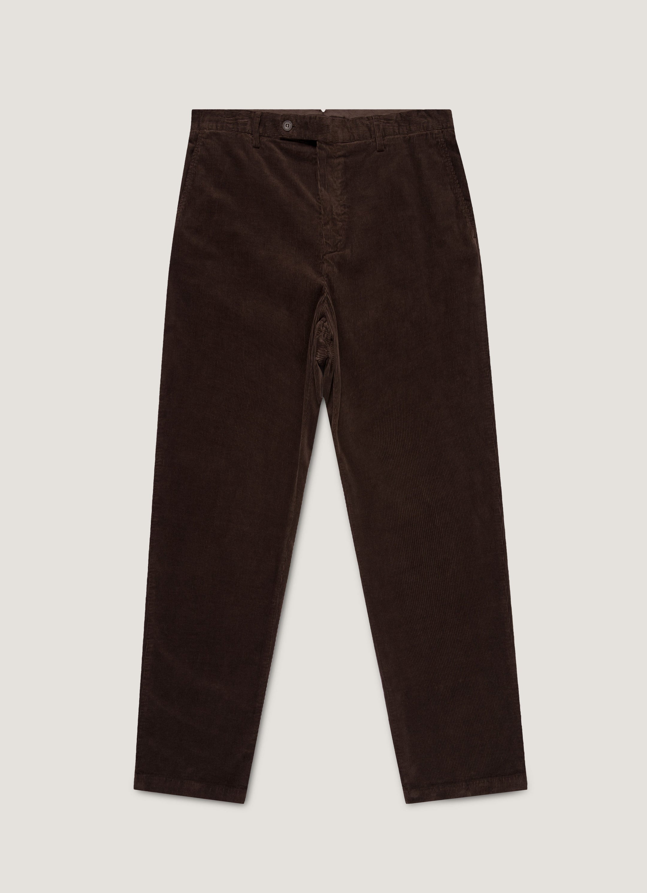 Men's Corduroy Two-Piece Suit in Coffee
