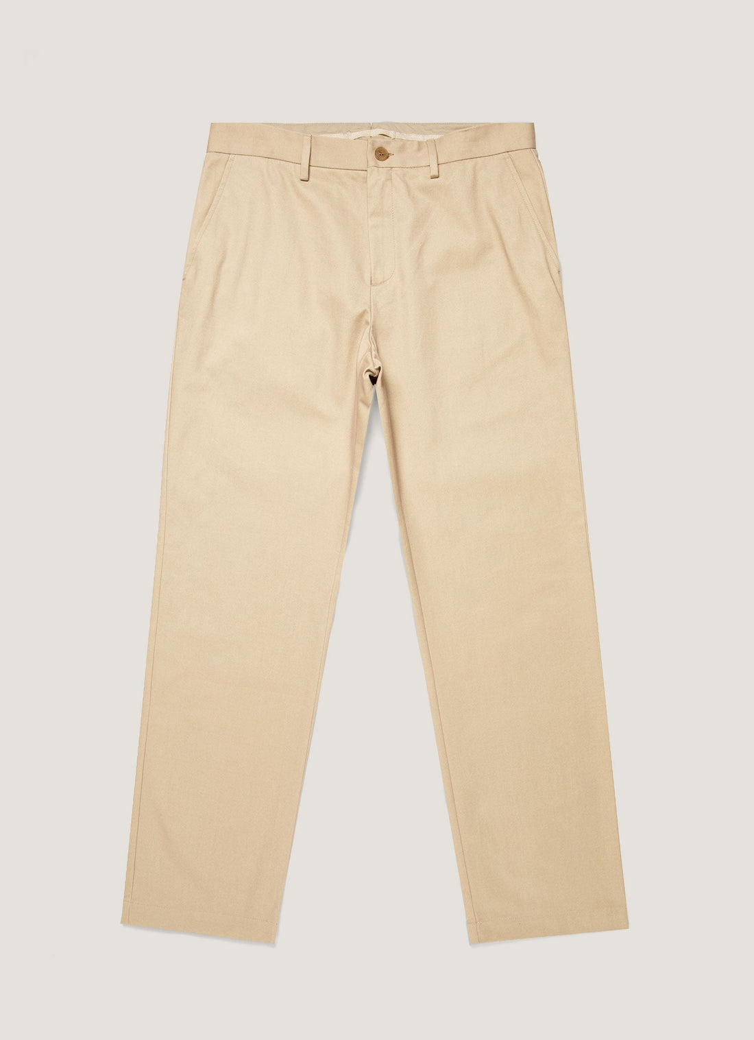 Men's Cotton Drill Trouser in Light Stone