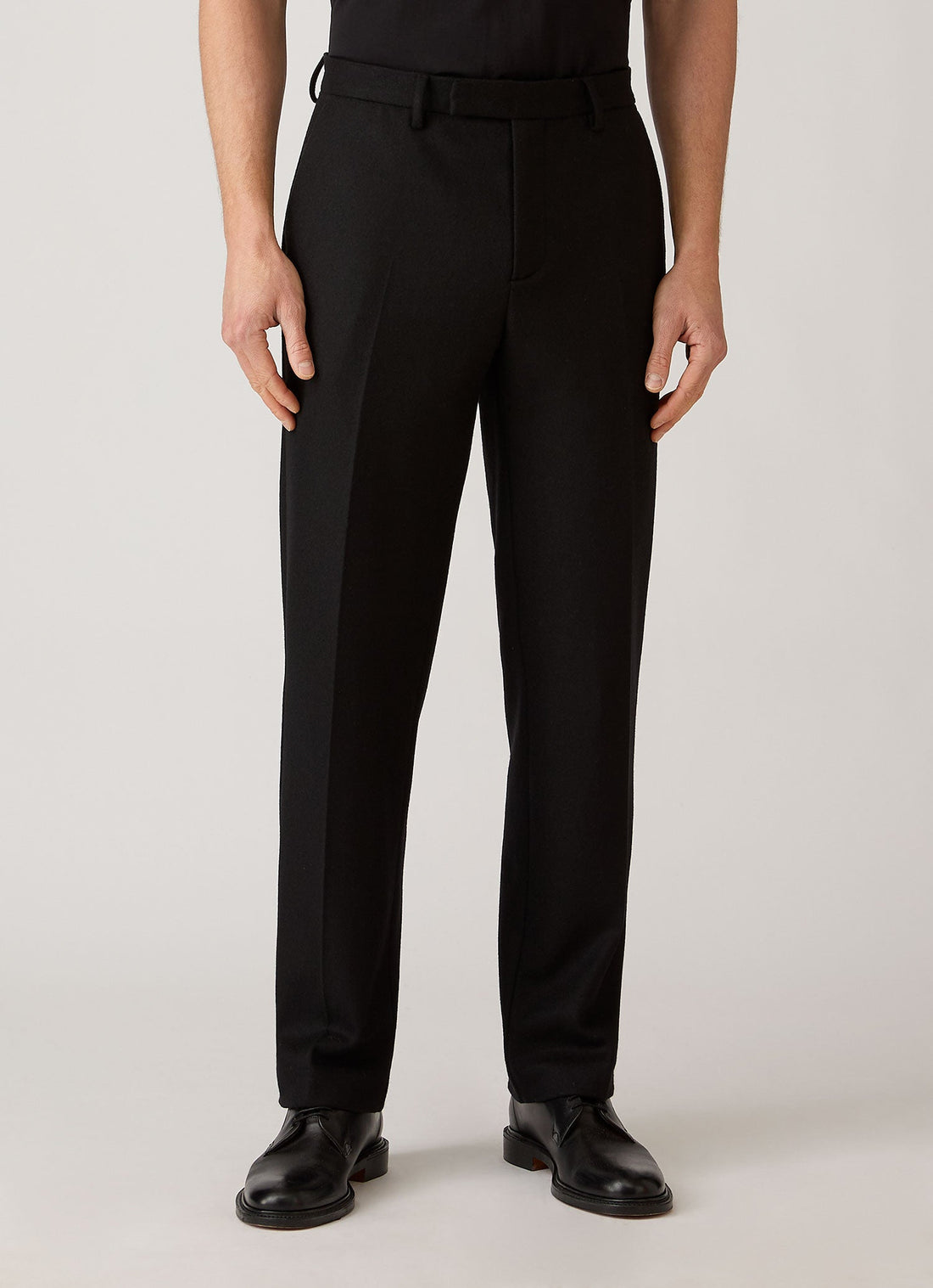 Boiled Wool Trouser