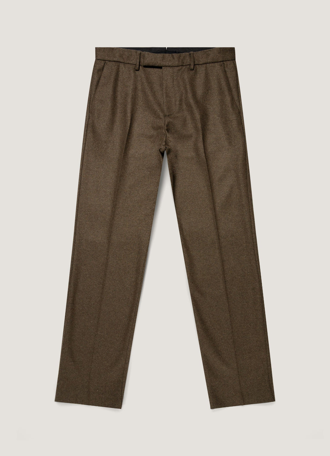 Men's Boiled Wool Trouser in Loden Green