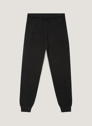 Men's Cashmere Lounge Set in Black