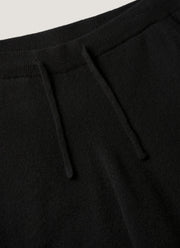 Men's Cashmere Lounge Set in Black