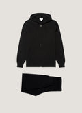 Men's Cashmere Lounge Set in Black