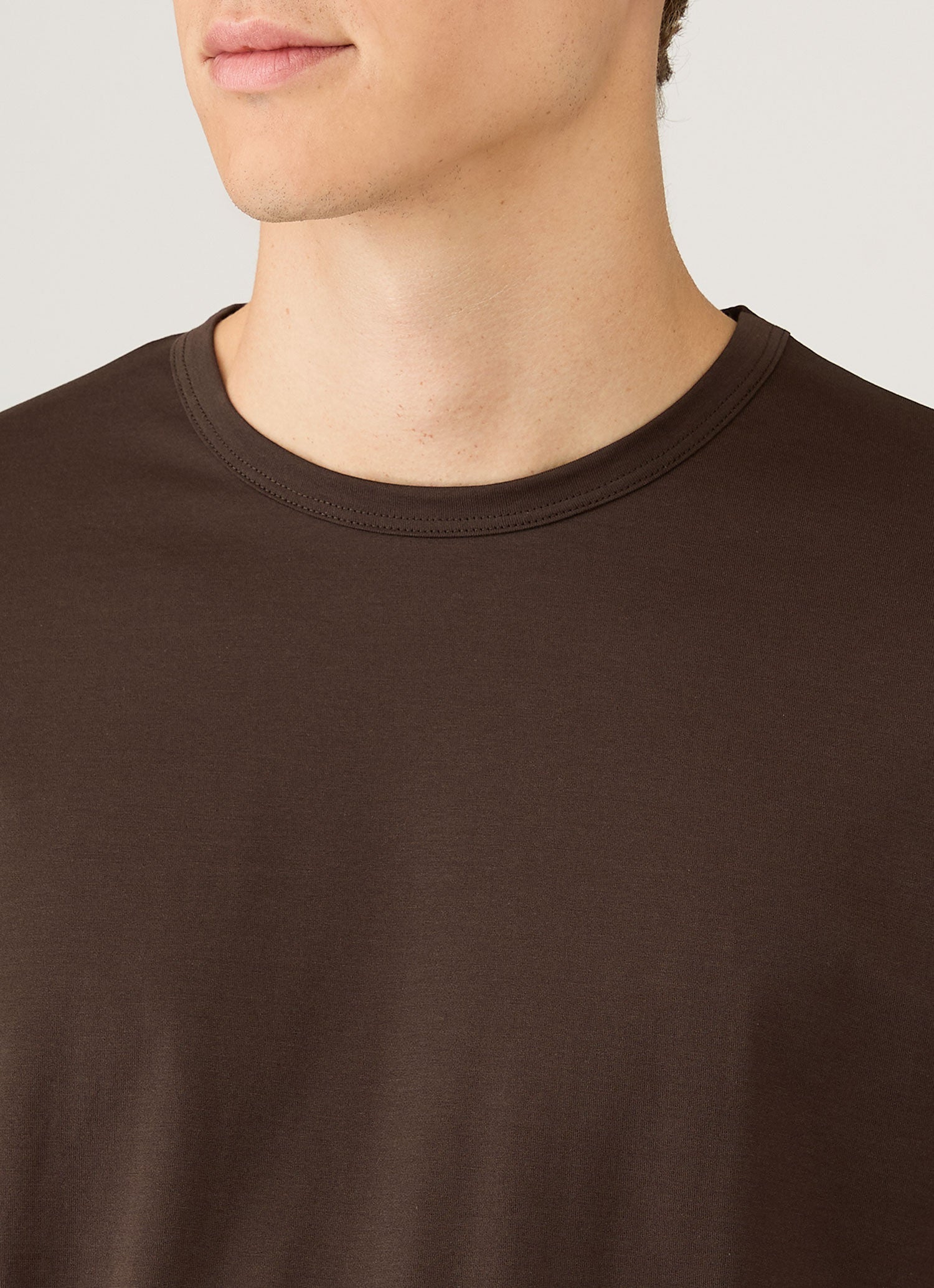 Men's Classic T-shirt in Dark Chocolate