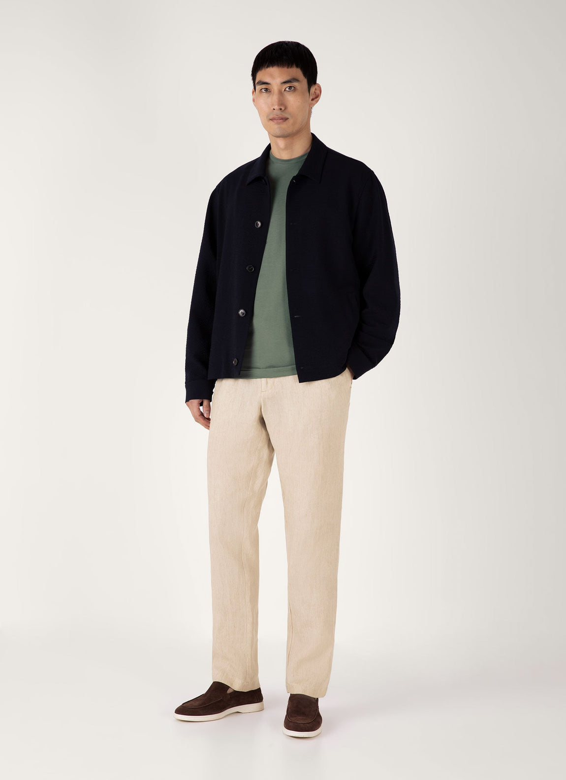 Men's Classic T-shirt in Dusk Green