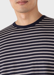 Men's Classic T-shirt in Navy/Undyed