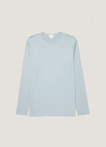 Men's Long Sleeve Classic T-shirt in Stone Blue