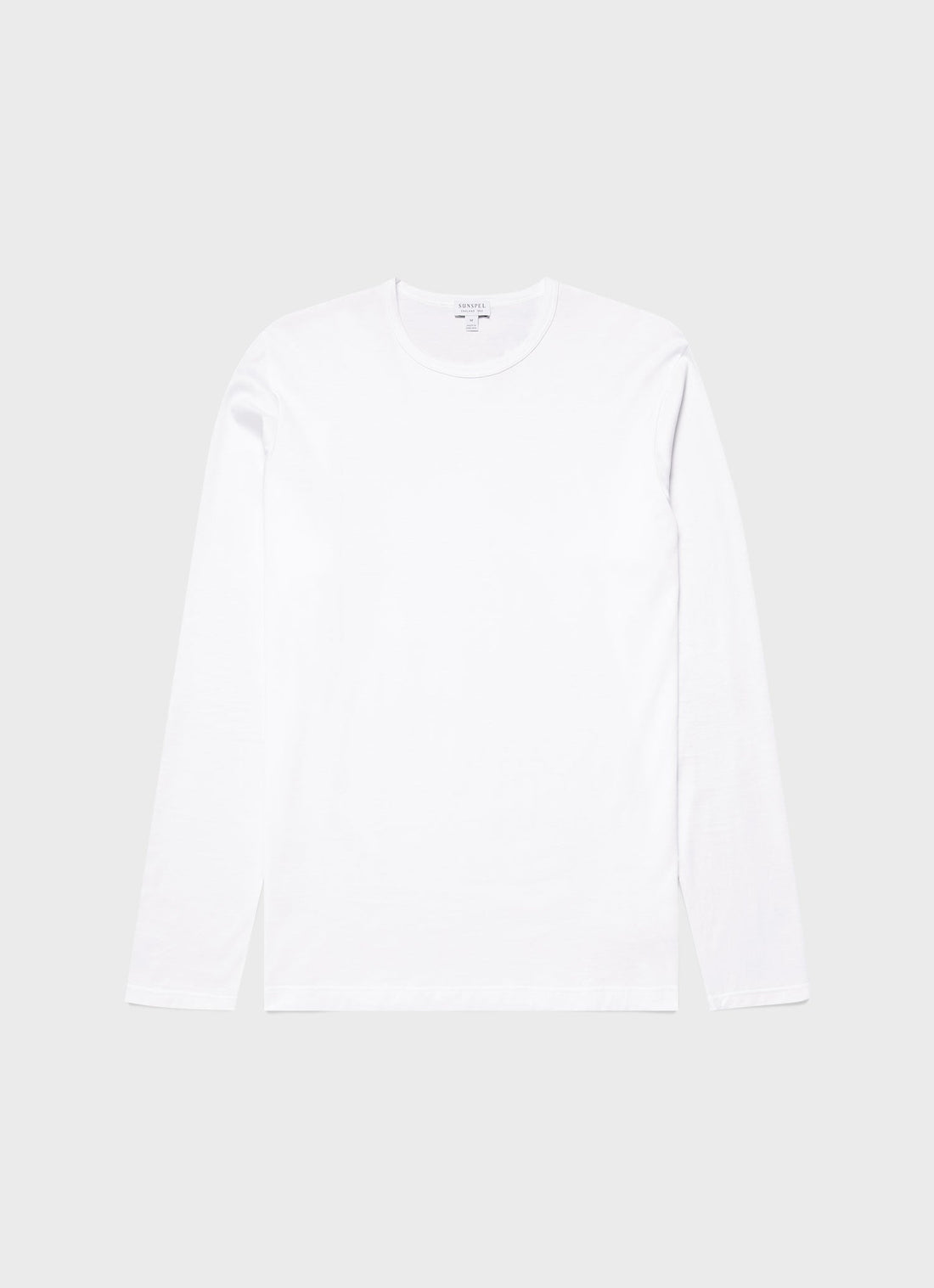 Men's Classic Long Sleeve T-shirt in White