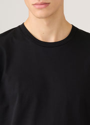 Men's Riviera Midweight T-shirt in Black