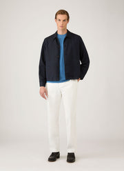 Men's Riviera Midweight T-shirt in Mid Indigo Wash