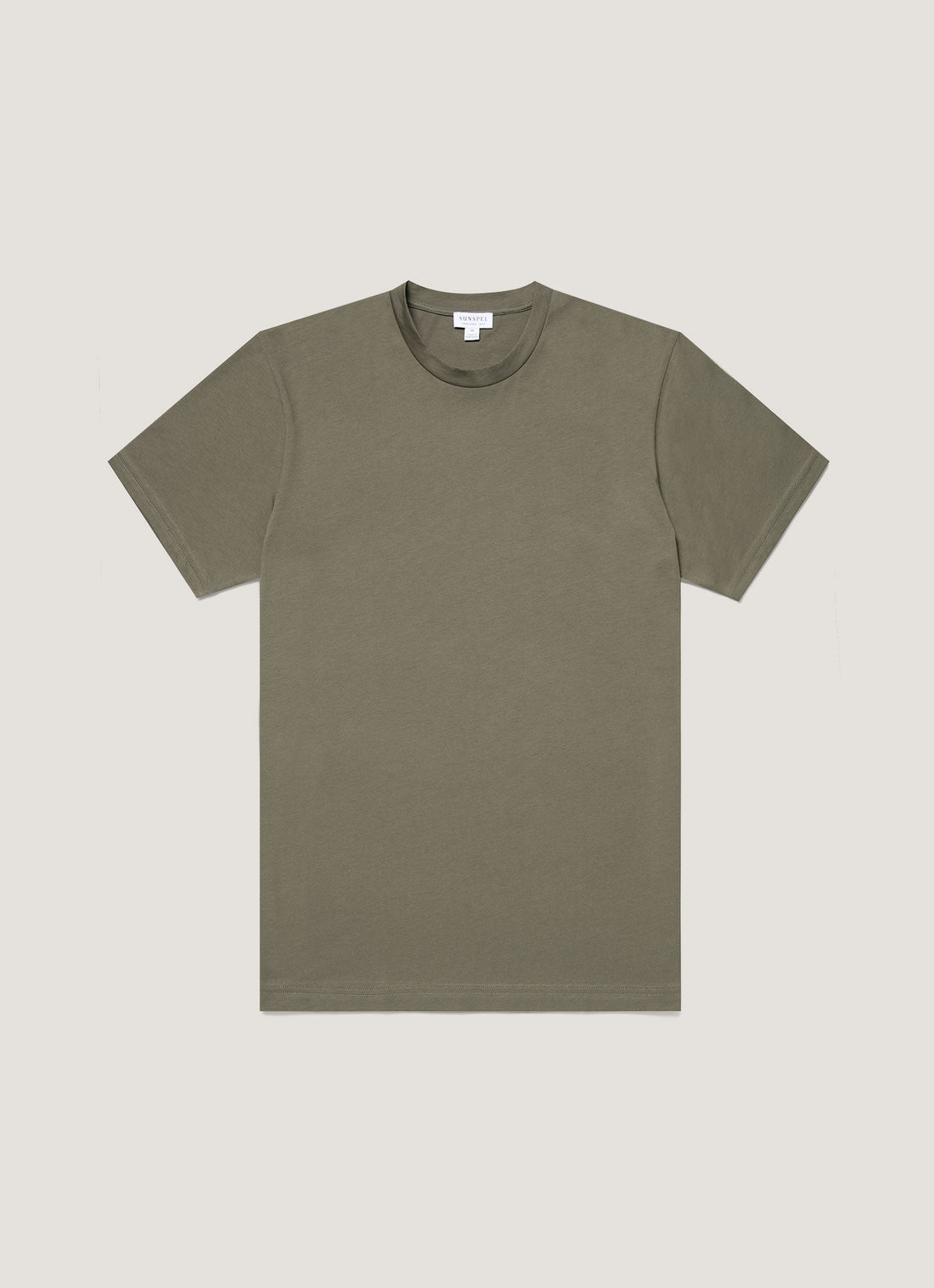 Men's Riviera Midweight T-shirt in Khaki