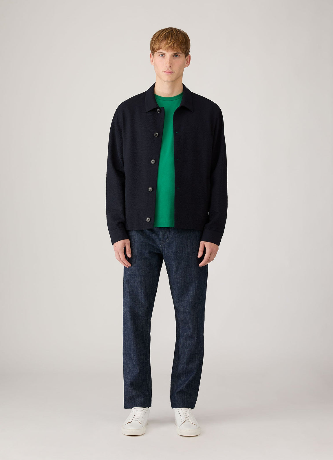 Men's Riviera Midweight T-shirt in Bright Green