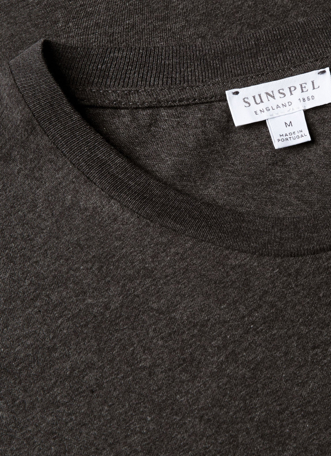 Men's Riviera Midweight T-shirt in Charcoal Melange
