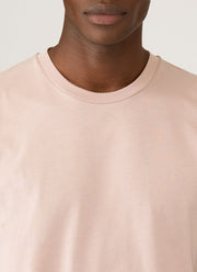 Men's Riviera Midweight T-shirt in Pale Pink