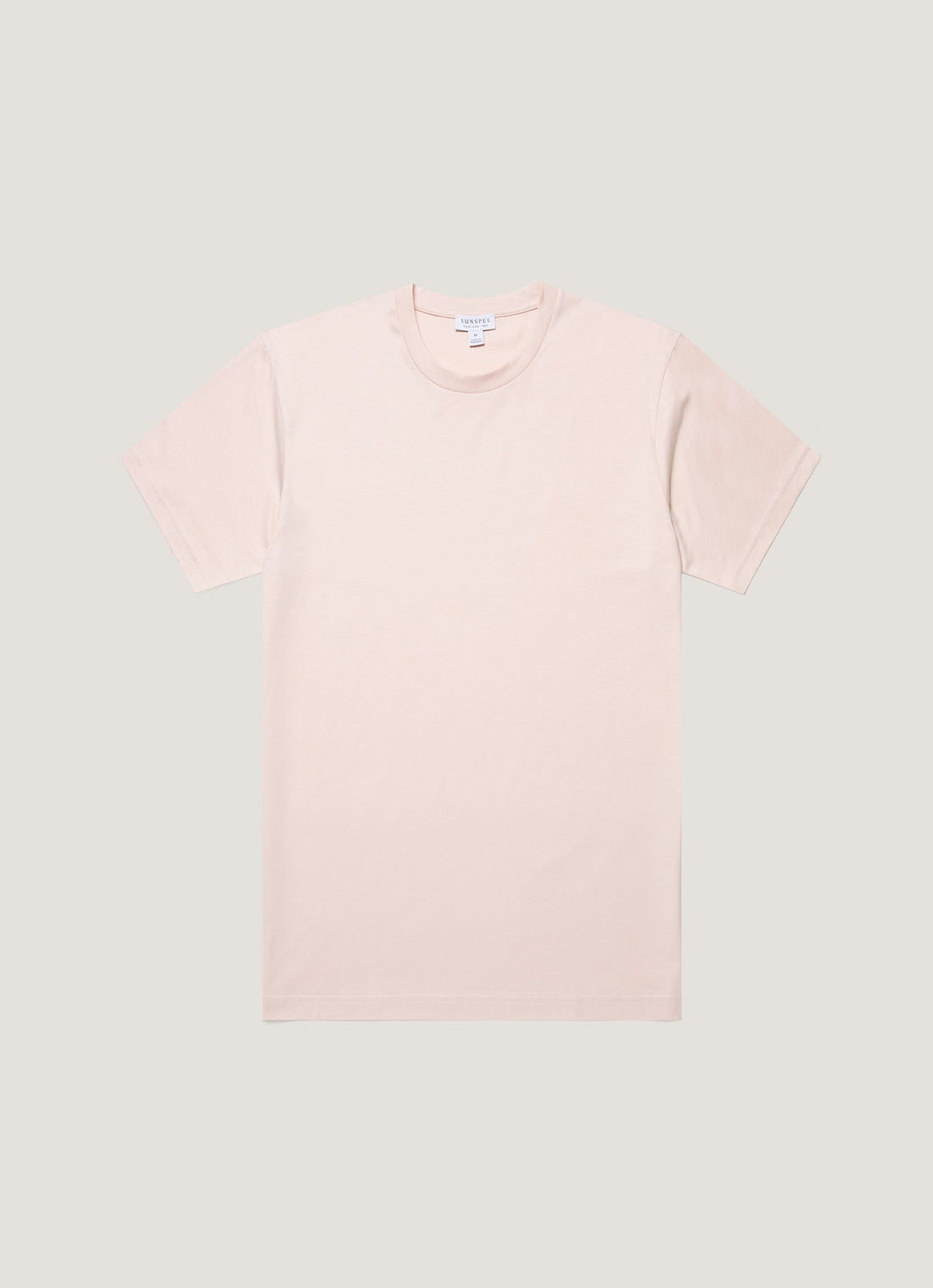 Men's Riviera Midweight T-shirt in Pastel Pink
