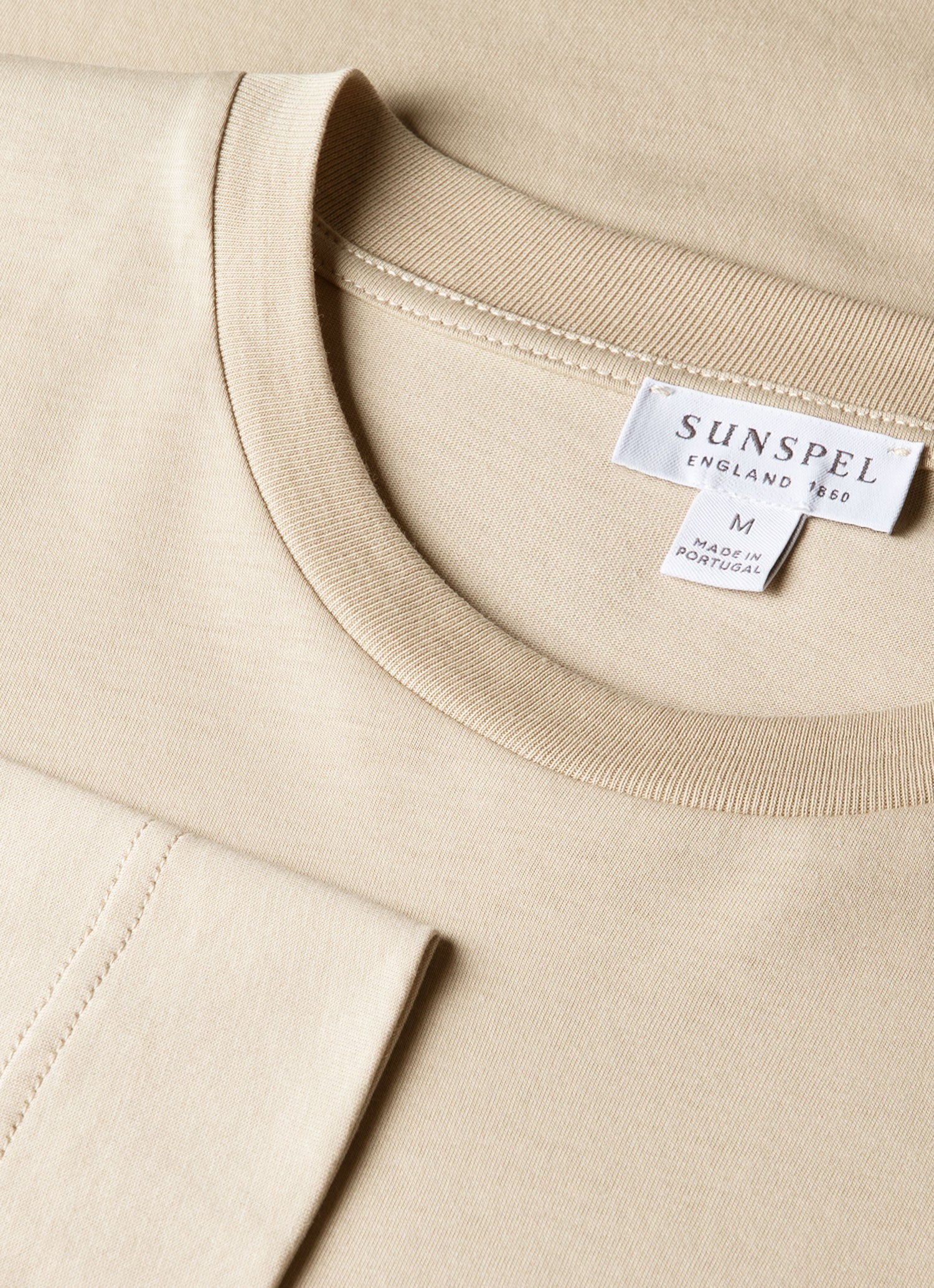 Men's Long Sleeve Riviera Midweight T‑shirt in Hazelwood