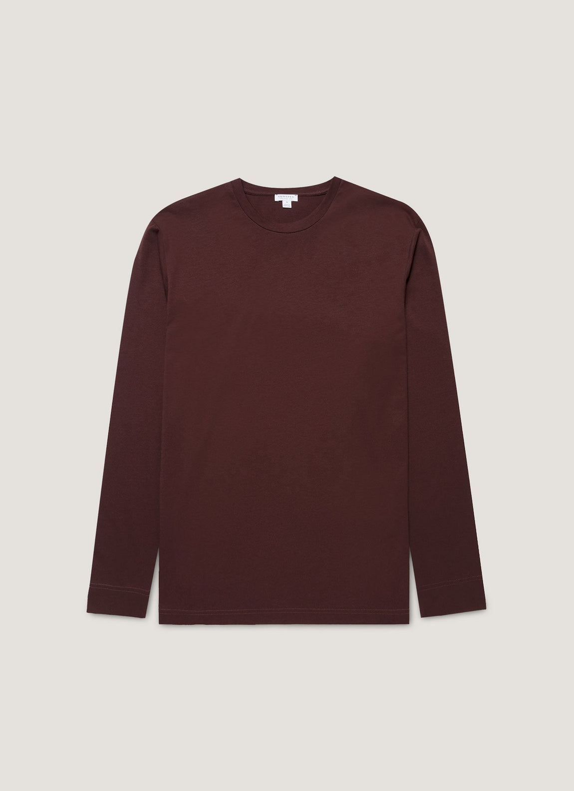 Men's Long Sleeve Riviera Midweight T-shirt in Bakelite