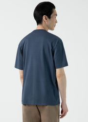 Men's Relaxed Fit Heavyweight T-shirt in Slate Blue