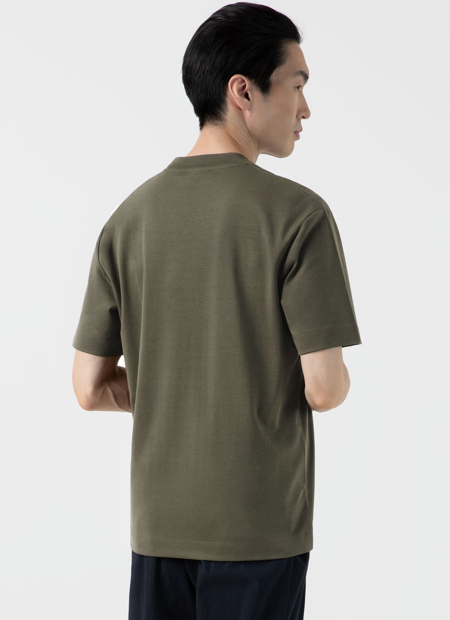 Men's Relaxed Fit Heavyweight T-shirt in Khaki