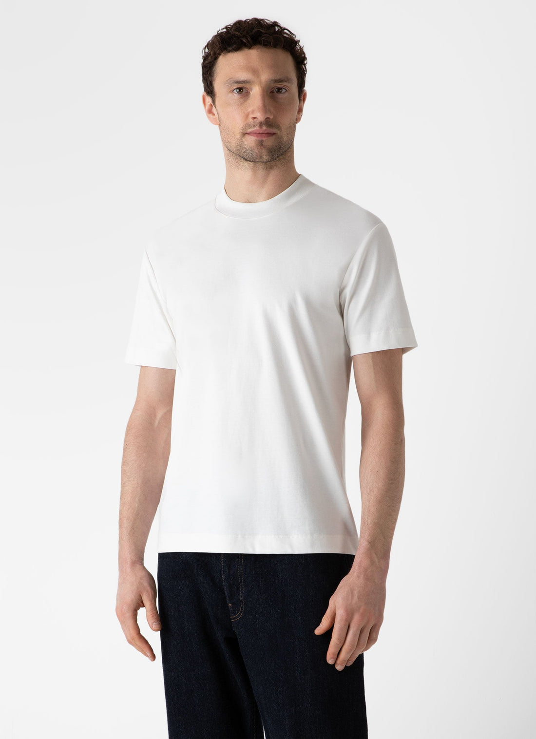 Men's Relaxed Fit Heavyweight T-shirt in Off-White